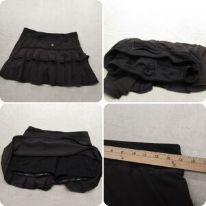 lululemon athletica Black Tennis Skirt